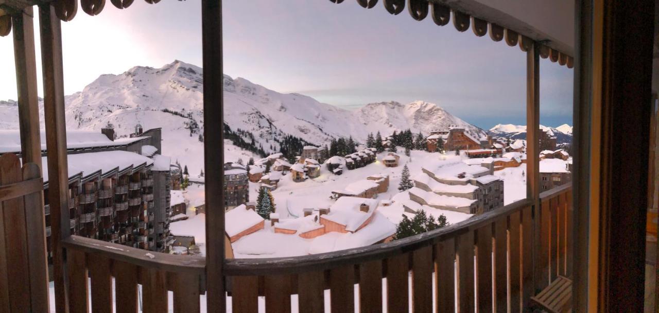 Charmant T2 Classe 3 Etoiles, Les Crozats, Magnifique Vue Montagne Avoriaz Bagian luar foto