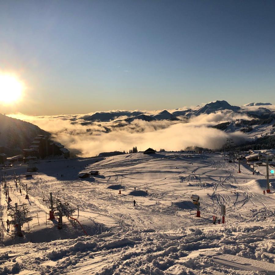 Charmant T2 Classe 3 Etoiles, Les Crozats, Magnifique Vue Montagne Avoriaz Bagian luar foto