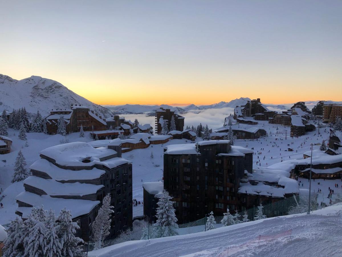 Charmant T2 Classe 3 Etoiles, Les Crozats, Magnifique Vue Montagne Avoriaz Bagian luar foto