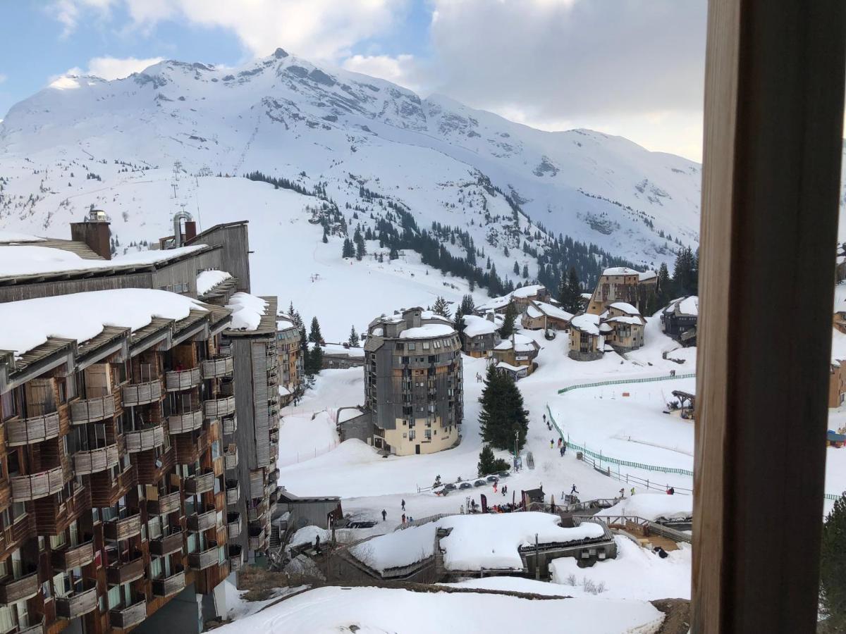 Charmant T2 Classe 3 Etoiles, Les Crozats, Magnifique Vue Montagne Avoriaz Bagian luar foto