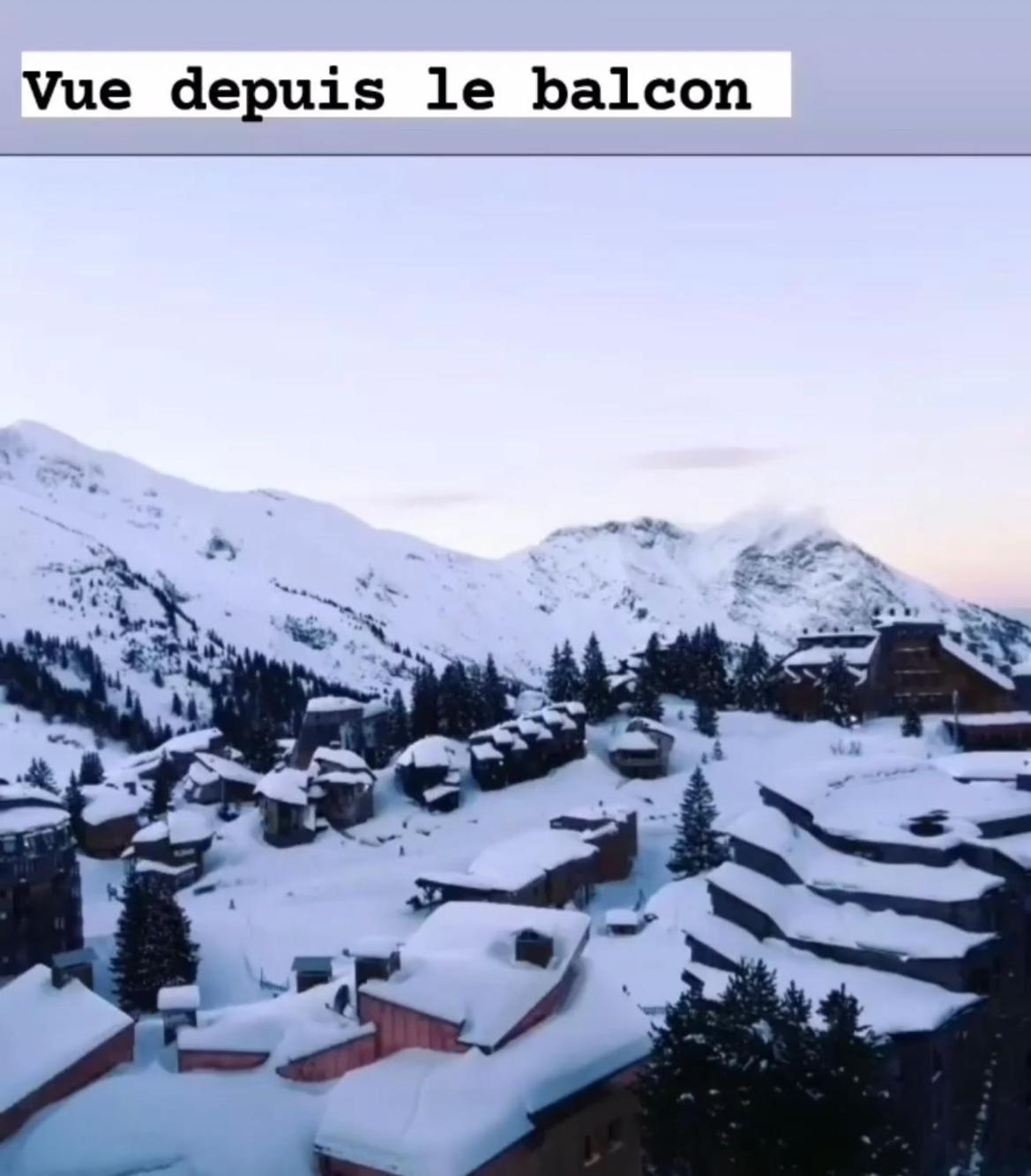 Charmant T2 Classe 3 Etoiles, Les Crozats, Magnifique Vue Montagne Avoriaz Bagian luar foto